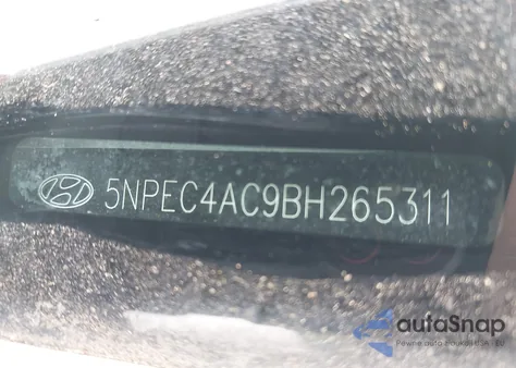 2011 Hyundai Sonata Limited z USA, uszkodzony, nr VIN 5NPEC4AC9BH265311